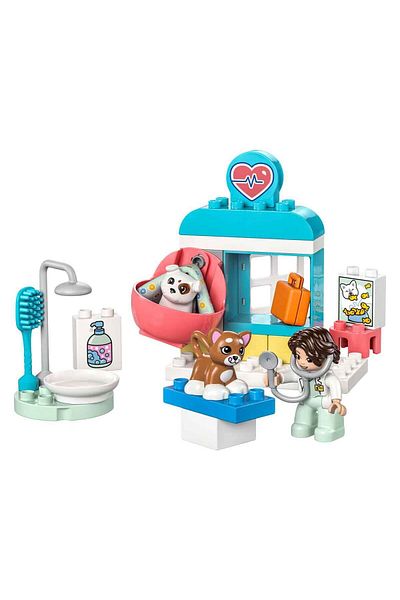 LEGO DUPLO® Town - Visit to the Veterinary Clinic 10438, Role for Children Aged 2 and Up