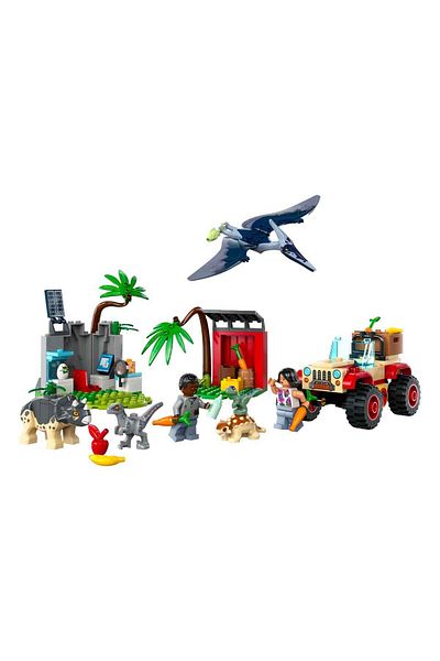 LEGO Jurassic World Baby Dinosaur Rescue Center 76963 – Wound for Kids Ages 4 and Up
