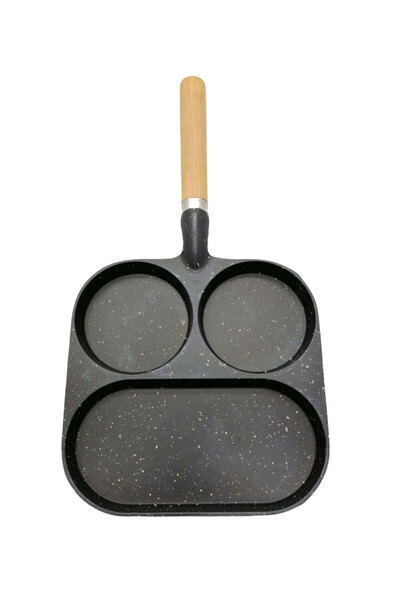 Genel Markalar 3 BÖLMELİ İÇİ DIŞI GRANİT TAVA (4396)