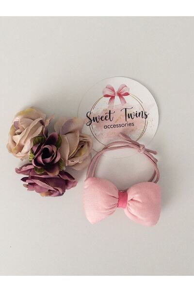 Sweet twins accessories Padded Bow Figured Rubber Buckle