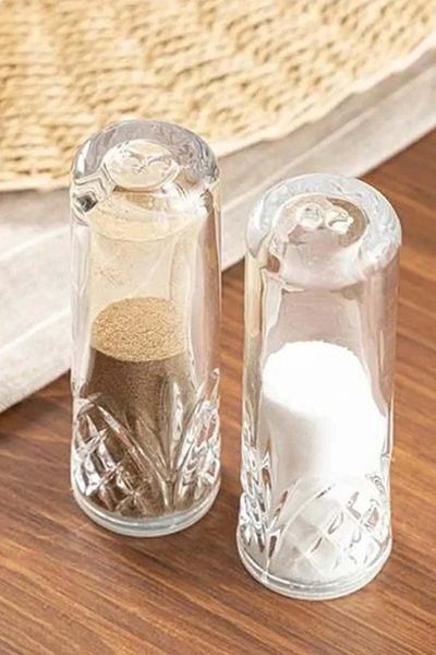 SepetçiBaba Melony 2-Piece Glass Salt and Pepper Shakers