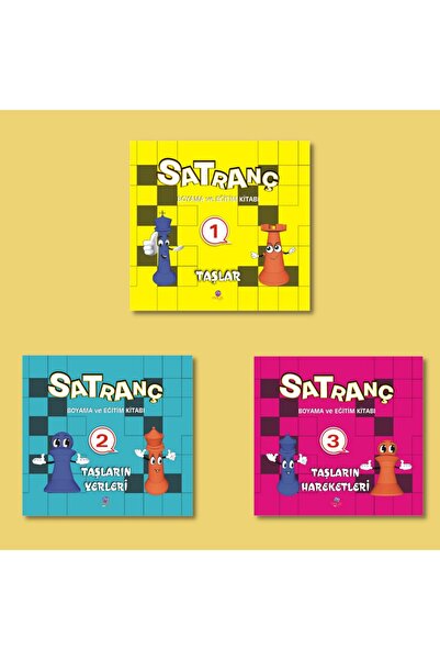 Maya Kitap Maya Satranç Takımı Set 1 - 2 - 3 Seviye