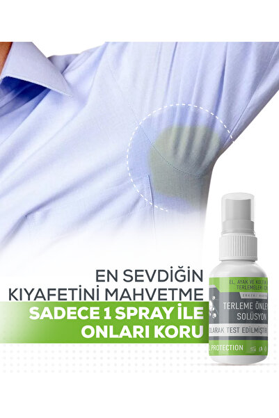 No Sweat Terleme Önleyici Antiperspirant Spray 50ML+Antiperspirant Gel Yüz-Boyun-Ense Terlemesine Karşı 50ML