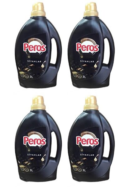 Peros RENK UZMANI SIVI ÇAMAŞIR (BAKIM) DETARJANI SİYAHLAR 4X3LT