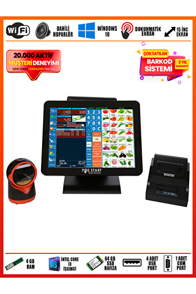 POS START Barkod Sistemi | Tavsiye Set