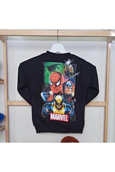 Çınar Marvel Printed Boys' Tracksuit Set