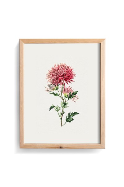 epiqart Flowers - Wooden Frame