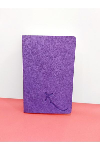 Havacı Uçuş Dünyası Airplane Patterned Notebook