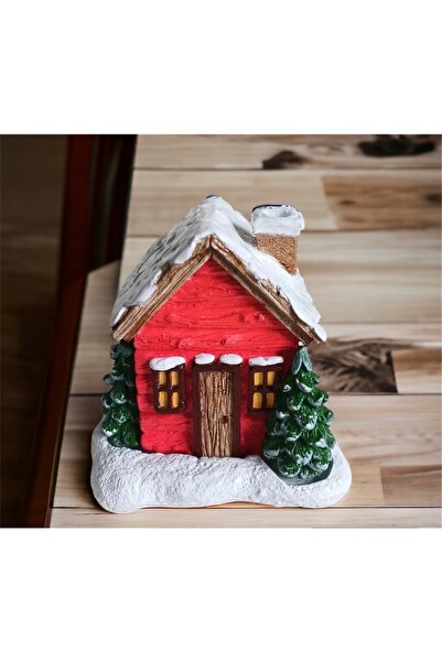 evdeki atölyem Karlı Kış temalı Ev model Tütsülük