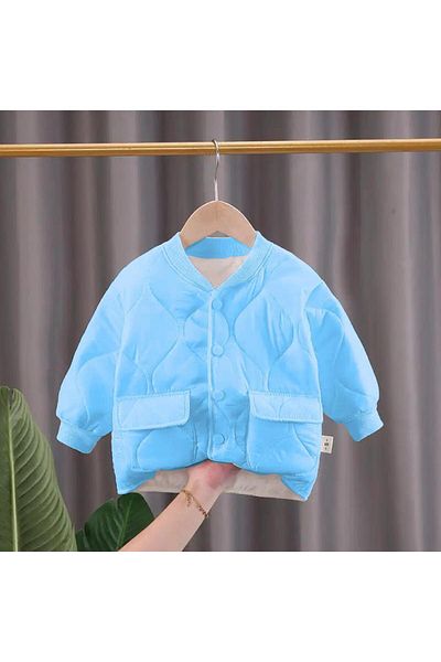 Eybabykids haină unisex pentru copii cu model matlasat