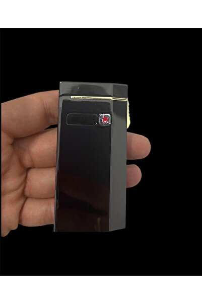 Silvio Monetti SİYAH METAL GAZLI ŞARJLI ÇAKMAK 109351