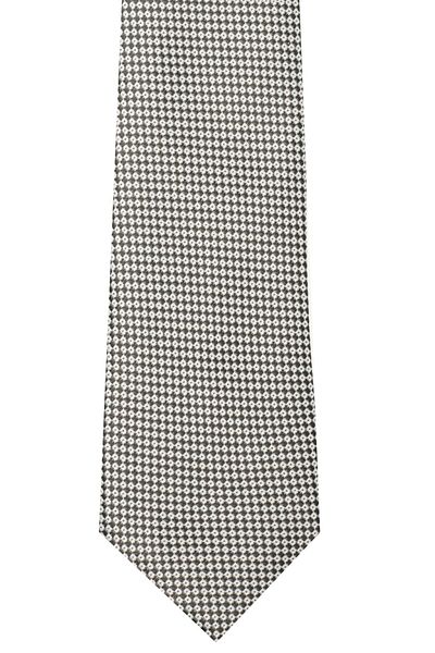 ALTINYILDIZ CLASSICS Men&#39;s Grey-black Patterned Grey-black Classic Tie