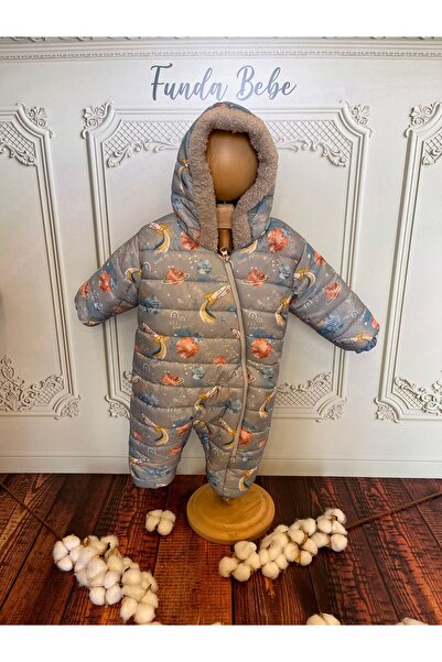 Funda BeBe KAPÜŞONLU İÇİ KÜRKLÜ KOZMONOT TULUM