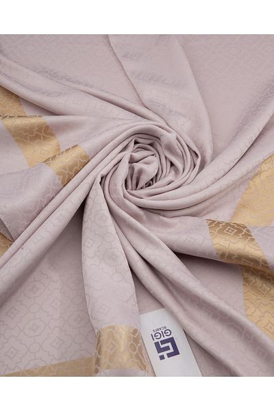 Scarf Gi Luxury Jacquard Shawl -3- Ανοιχτή πούδρα -