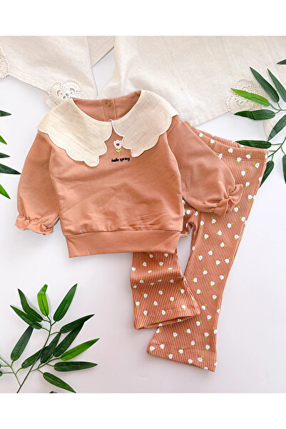 hümabebe Hello Spring vintage collar detailed seasonal 2 piece set