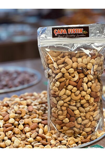 CapaFstk Karışık Lüks Atom Çerez 1 Kg(BADEM-FINDIK-KAJU-FISTIK)