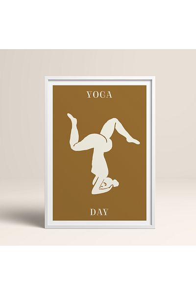 HOMEPACK Pictură de yoga pentru femei cu un singur cadru Pictură poster modernă TK/420
