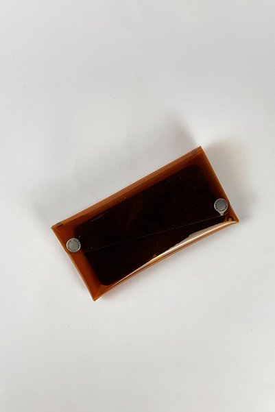 Badger Collection Jellyfon Strap Phone Bag Honey - Unisex Men's Women's Minimal Gift Design Transparent PVC Color