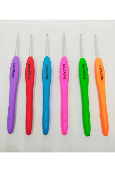 y yalçıntaş hacıömeroğulları NAZARONE 6-PIECE SILICONE HANDLE CROTHY SET CROT...