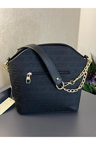 Armine ARM.102.LZ Armine Special Color Konbin Δερμάτινη τσάντα λαβής σχεδιασμένη ως τσάντα χειρός και μπράτσου