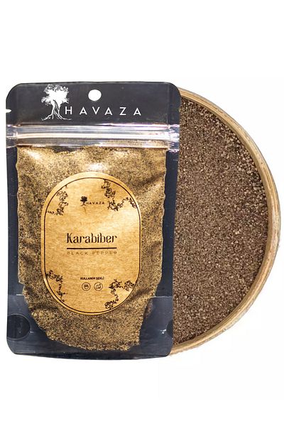 Havaza Black Pepper 40 Gr. (Molded,Natural,Fresh)