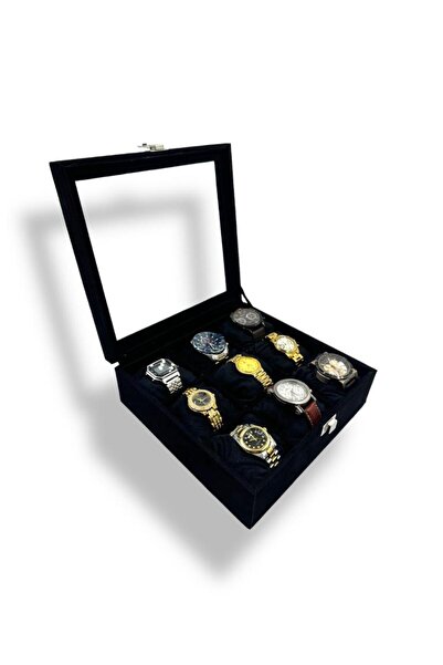 Genel Markalar Premium 9'lu Saat Kutusu Saat Çantası Saat Çantası Saat Çantas...