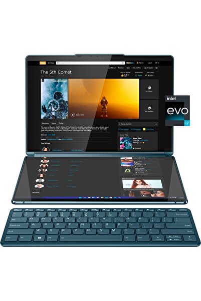 LENOVO Yoga Book 9i 2-in-1 13.3" 2.8K Dual Screen OLED Touch-i7-1355U-16GB RA...