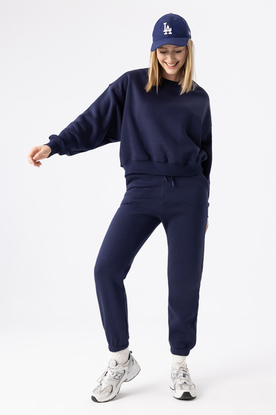 gothamvibes Kadın Jogger Lacivert Eşofman Altı