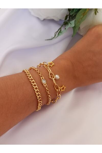 DENİZDENAL مجموعة مكونة من 3 قطع من ستارز