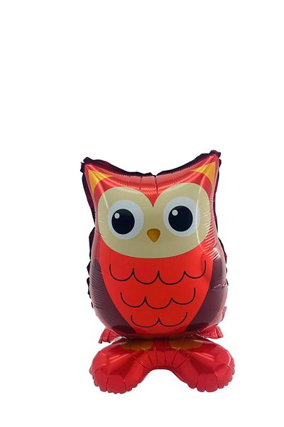 kidspartim Footed Owl Foil Balloon 58x42 cm