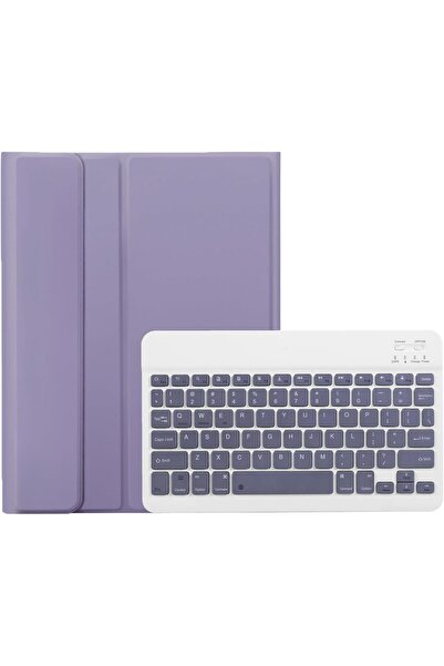 Fogy Samsung Tab S7 FE 12.4 İnç Uymlu Bluetooth Türkçe Q Klavyeli Kılıfı (TABLET DEĞİLDİR) Kapak