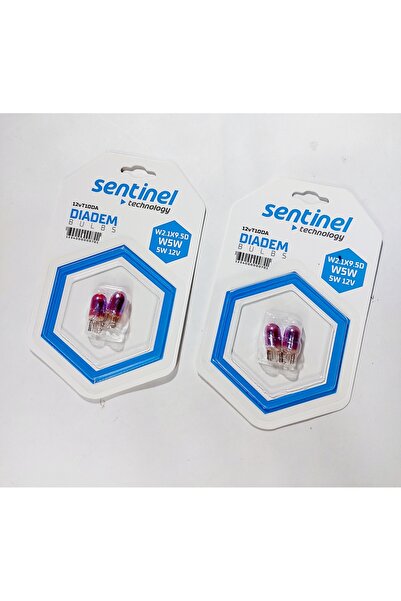 VTR AKSESUAR OTO SENTİNEL T10 DIADEM AMPUL W5W