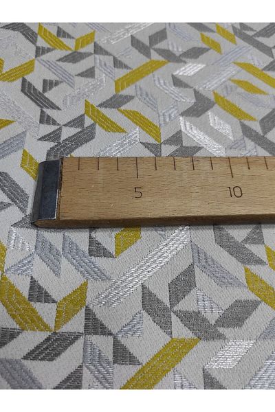 Evcimenhome Υφαντό Κομμάτι Ύφασμα 120x140 Παλέτα Κίτρινο