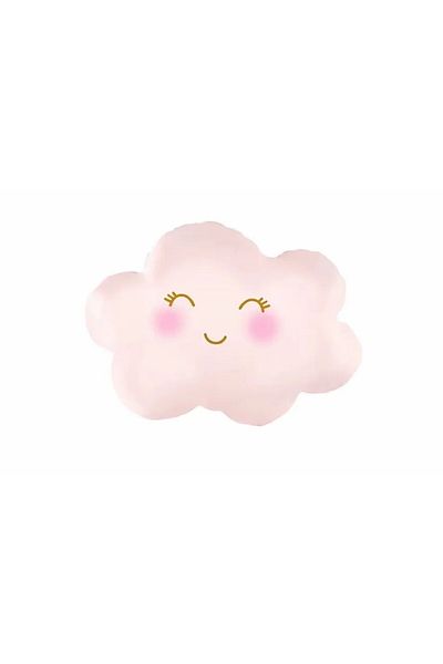 kidspartim Cloud Foil Balloon Pink 72x56 cm