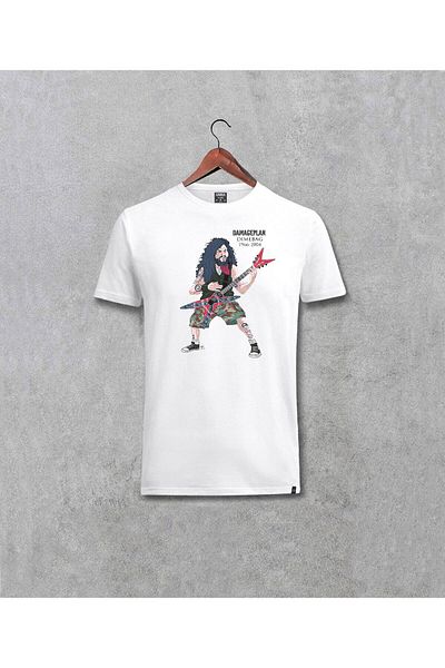 Pisa Art Тениска Pantera Dimebag Darell Design Printed (унисекс)