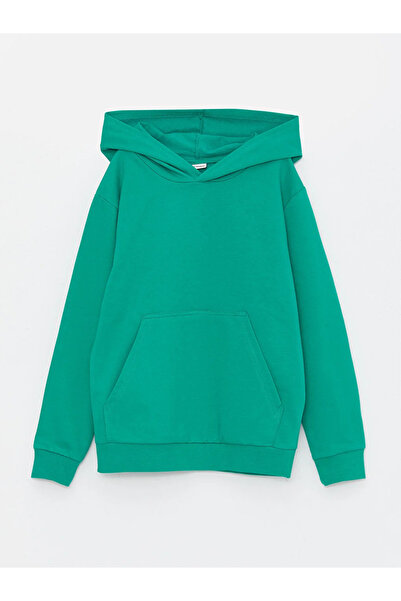 LC Waikiki LCV Kids Basic Uzun Kollu Erkek Čocuk Hoodie