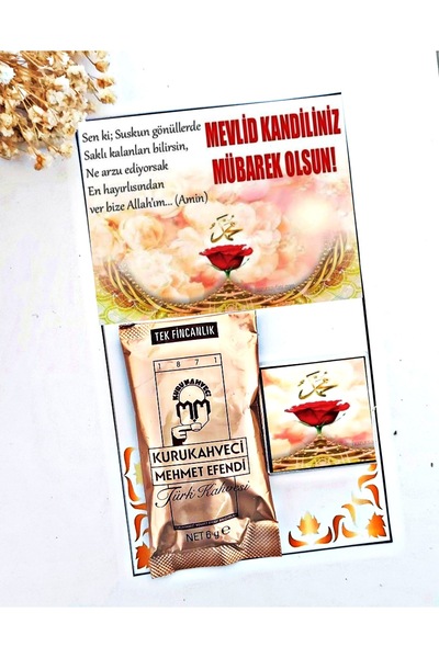 Ayşegül Süsleme 10 PIECES MEVLID CANDY GIFT