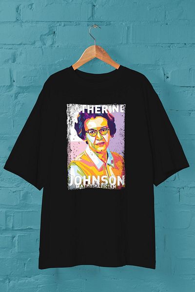 Pisa Art Unisex Μαύρο μπλουζάκι Oversize - Katherine Printed
