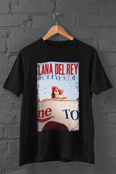 Pisa Art Lana Del Rey - Унисекс тениска с принт за меден месец
