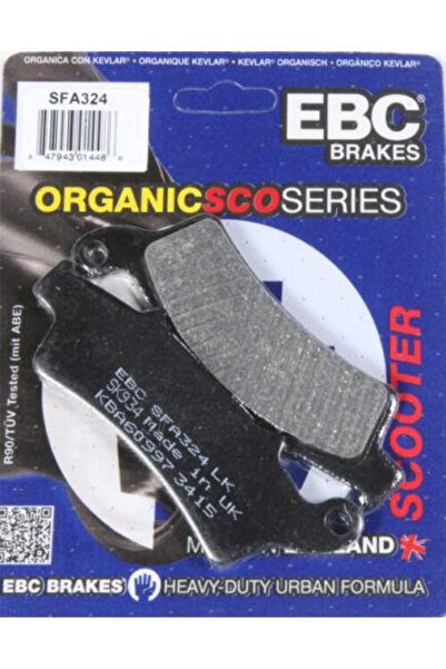 EBC Sfa324 2020-2023 Kymco Xtown 250 CT Uyumlu Ön Fren Balatası Organik Balata