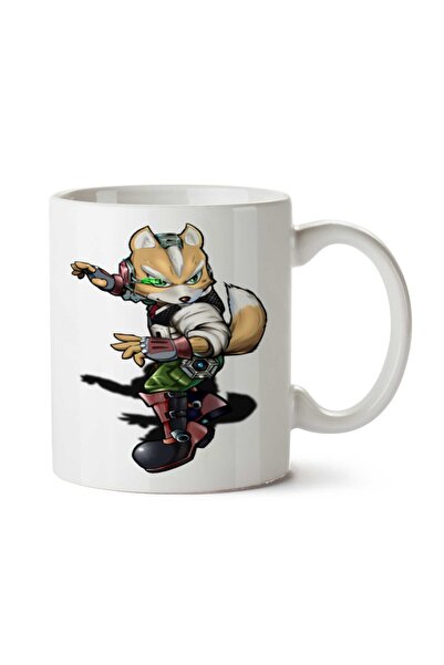 ART HEDİYE كوب مطبوع على الجانبين من Star-Fox-PNG-File