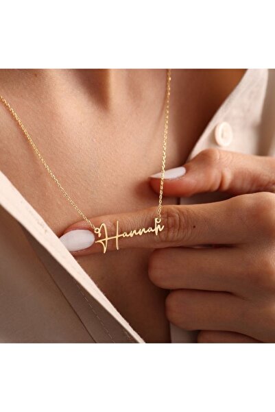 SUNFLOWER Özel Tasarım Isimli 925 Gümüş Kolye