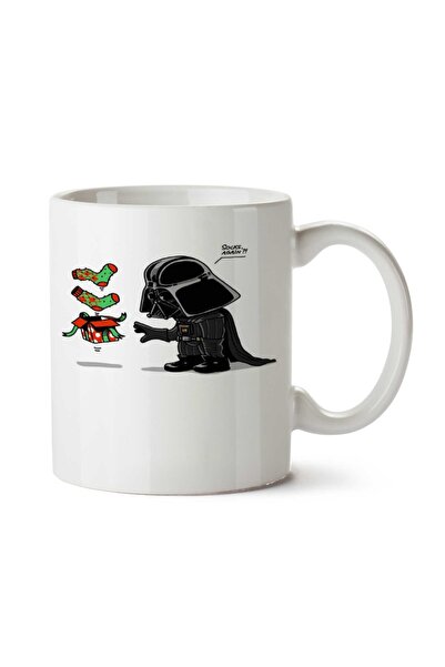 ART HEDİYE جوارب حرب النجوم، مرة أخرى... جوارب مرة أخرى... كوب مطبوع على الجانبين