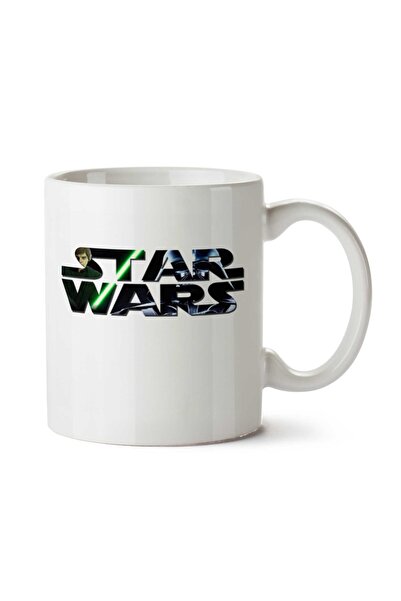 ART HEDİYE كوب مطبوع عليه وجهين من Star Wars Space