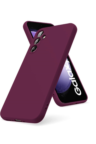 m.tk moveteck Samsung Galaxy S24 Plus Kılıf Kamera Korumalı Mat Hisli içi Kad...