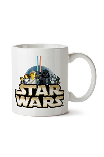 ART HEDİYE Star Wars Lego Logo Two Side Printed Mug