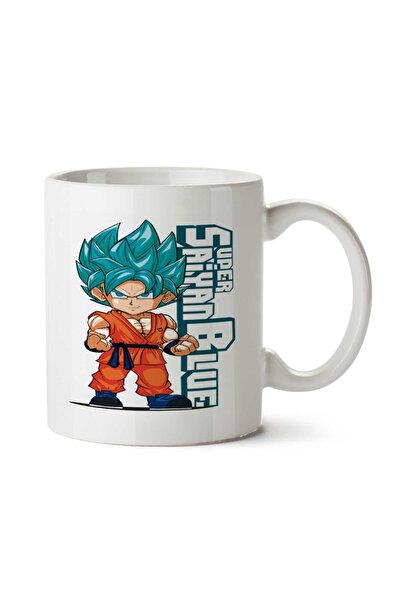 ART HEDİYE كوب سوبر سايان أزرق مطبوع على الجانبين