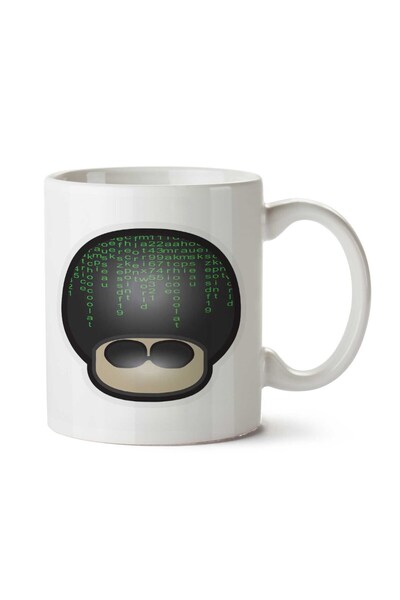 ART HEDİYE كوب سوبر ماريو ماشروم ماتريكس مطبوع على الجانبين