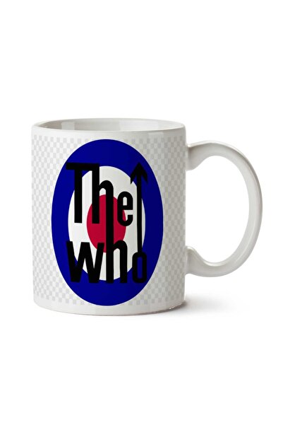 ART HEDİYE كوب The Who مطبوع على الجانبين