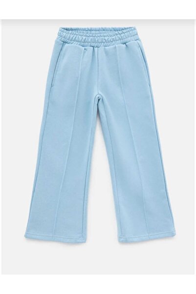 BEBEĞİME ÇORAP Kız Bebek/Çocuk Bol Paça Eşofman Altı / Üç İplik Şardonlu Kalın Kumaş